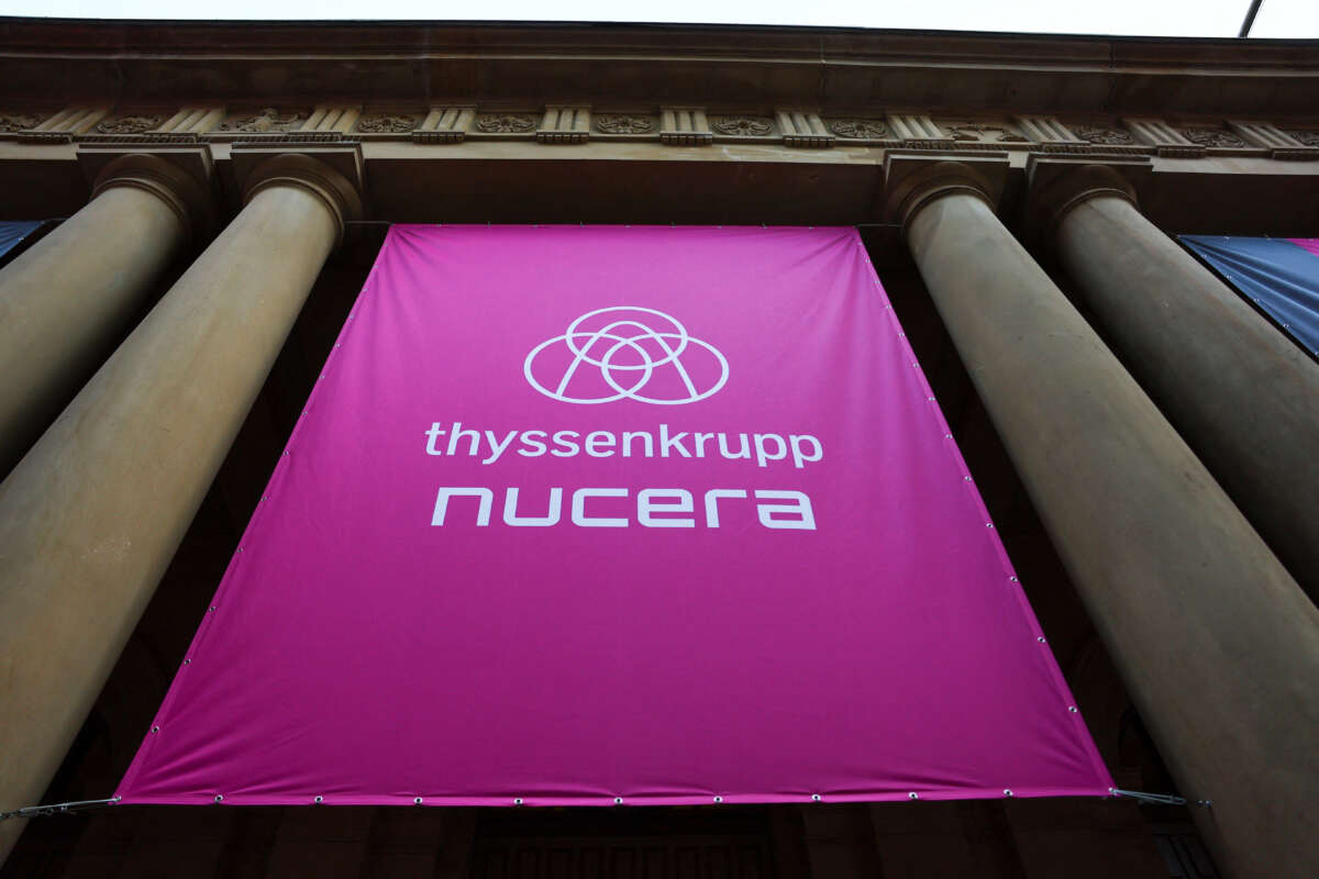 Thyssenkrupp's Nucera Targets Growth To Meet Green Hydrogen Demand ...